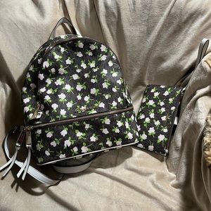 Michael Kors backpack and wallet